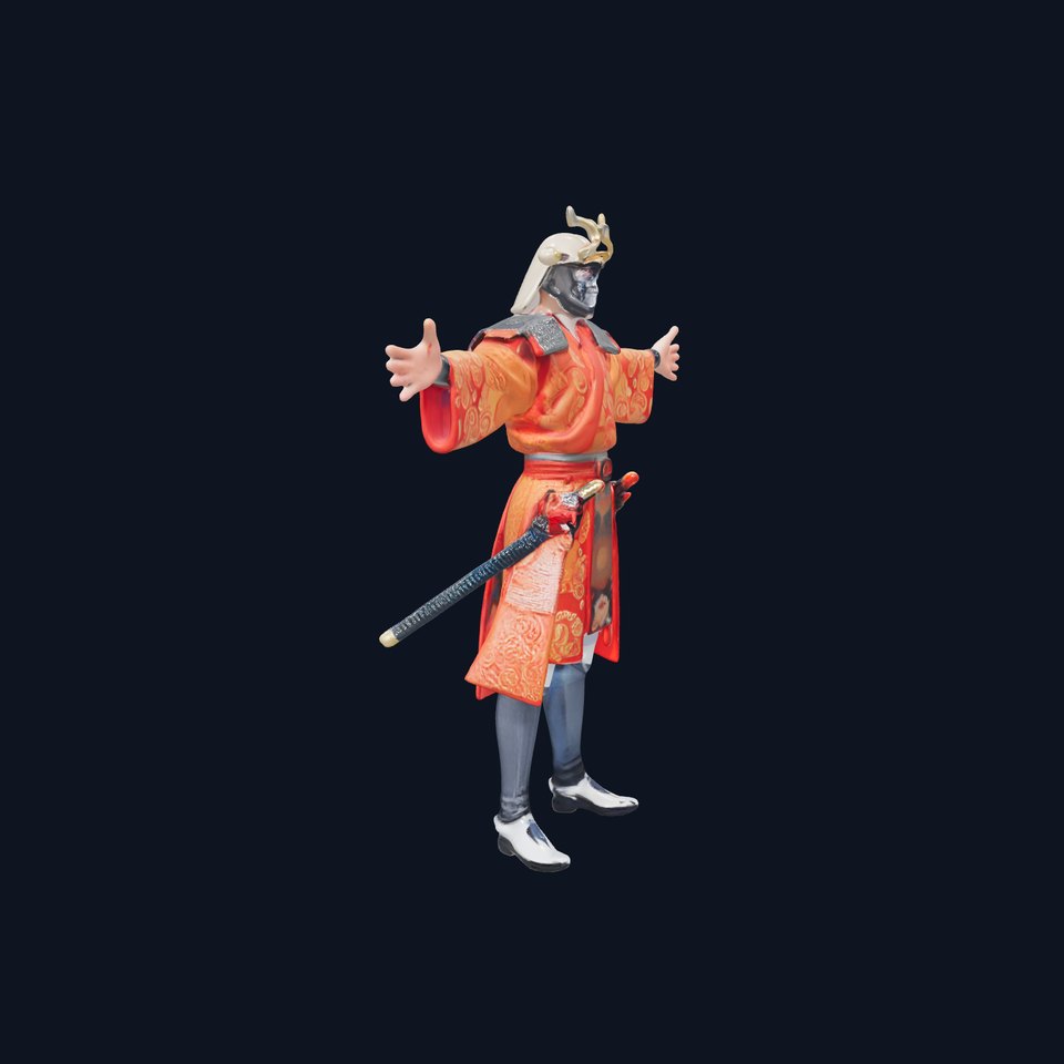 Imperial Samurai Armor model pack